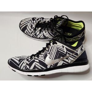 Nike Free 5.0 Running Shoes Women’s 7 Black White Lightweight